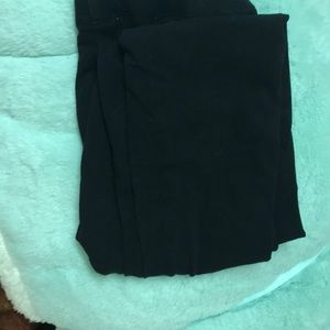 Black long leggings